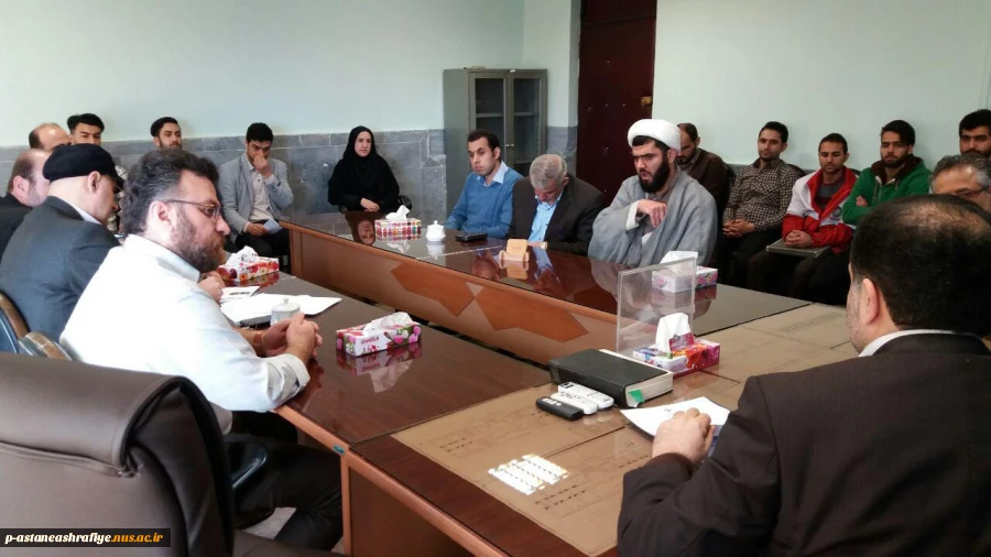 دیدار مسئول دفتر نهاد رهبری از آموزشکده 6