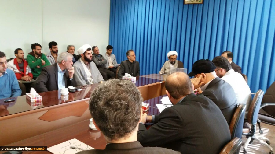دیدار مسئول دفتر نهاد رهبری از آموزشکده 8