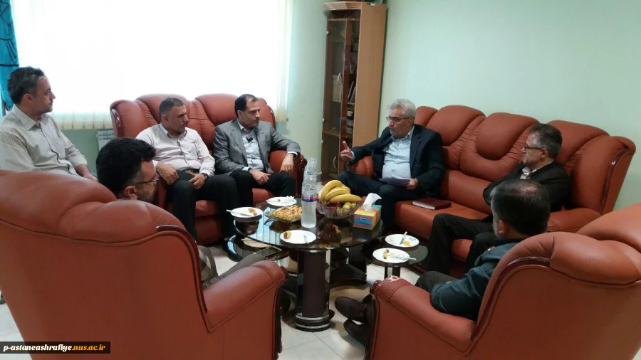 بازدید معاون اداری و مالی دانشگاه فنی از مرکز 3