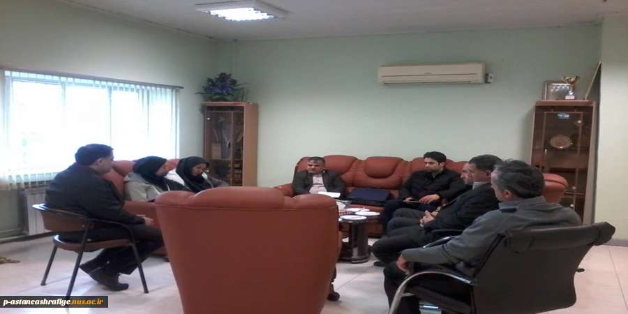بازدید تیم نظارت و ارزیابی دانشگاه گیلان از مرکز 5