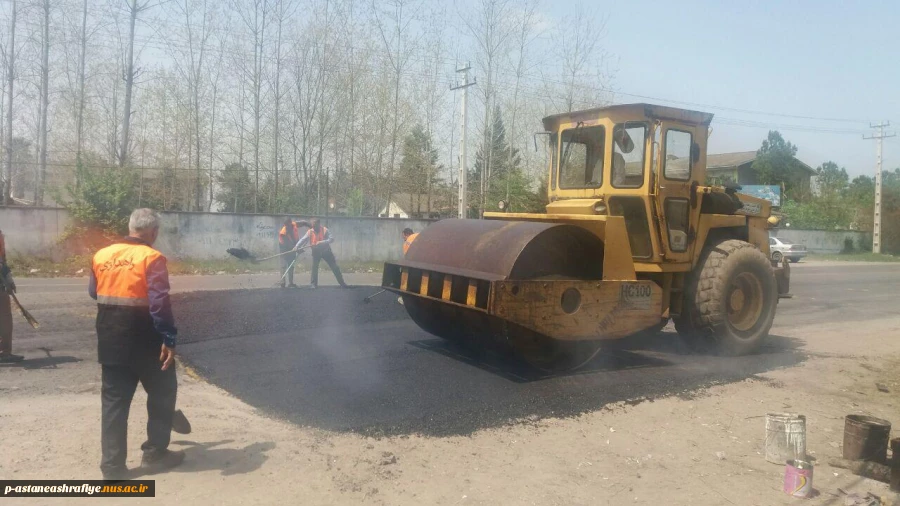 نصب سرعت گیر مقابل آموزشکده 6