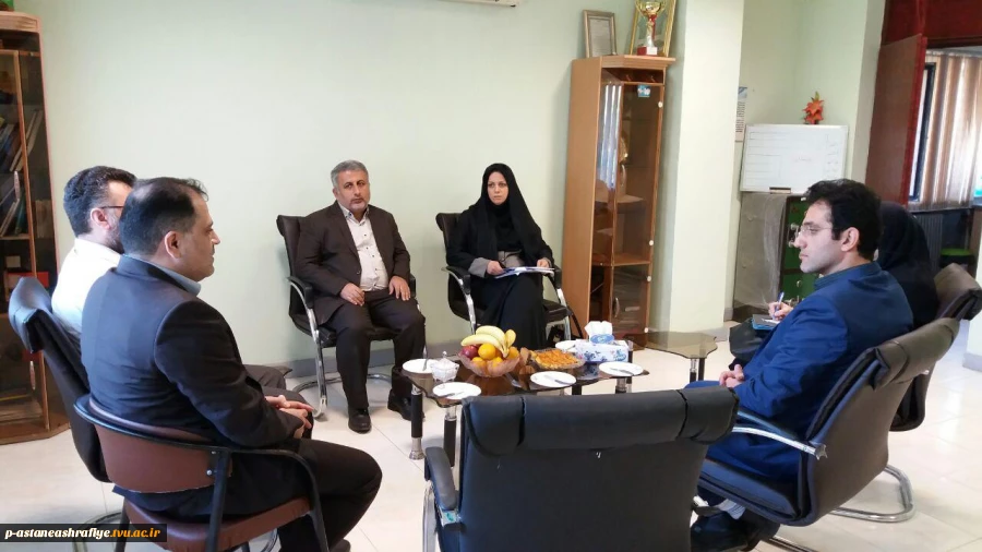 بازدید تیم نظارت و ارزیابی دانشگاه گیلان از آموزشکده آستانه 4