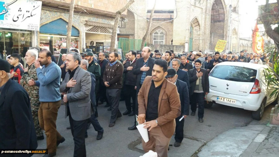 شرکت در مراسم سینه زنی سردار سلیمانی 8