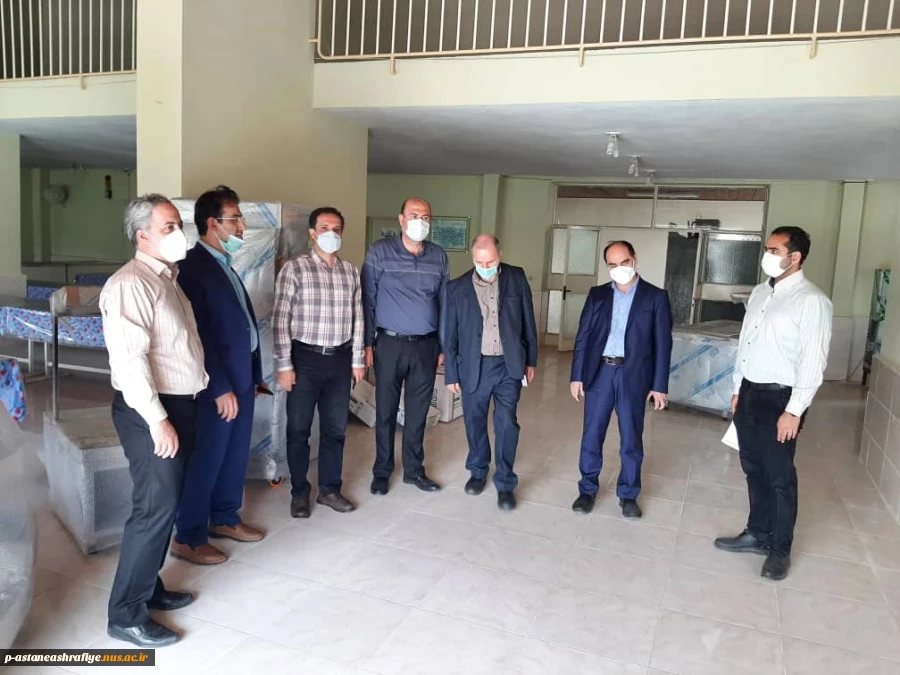 بازدید میدانی جناب دکتر شمشادی از آموزشکده آستانه 3