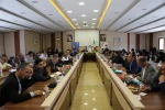 نشست تخصصی مسئولین کانون‌های بسیج اساتید دانشگاه فنی وحرفه‌ای با حضور دکتر خسرویان، رئیس دانشگاه فنی و حرفه ای و دکتر مردانی، رئیس سازمان بسیج اساتید کشور در دانشکده فنی و حرفه‌ای دکتر شریعتی برگزار شد. 2