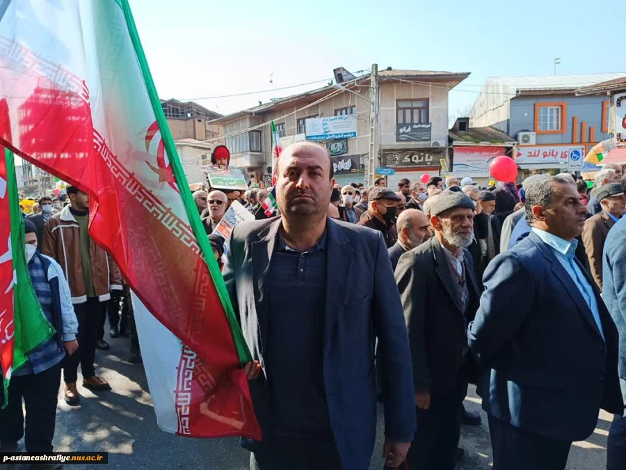 شرکت در راهپیمای 22 بهمن 1401 2
