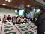 عزام دانشجویان بسیجی به اردوی راهیان نور با بدرقه فرماندار وامام جماعت شهرستان وریاست آموزشکده 2