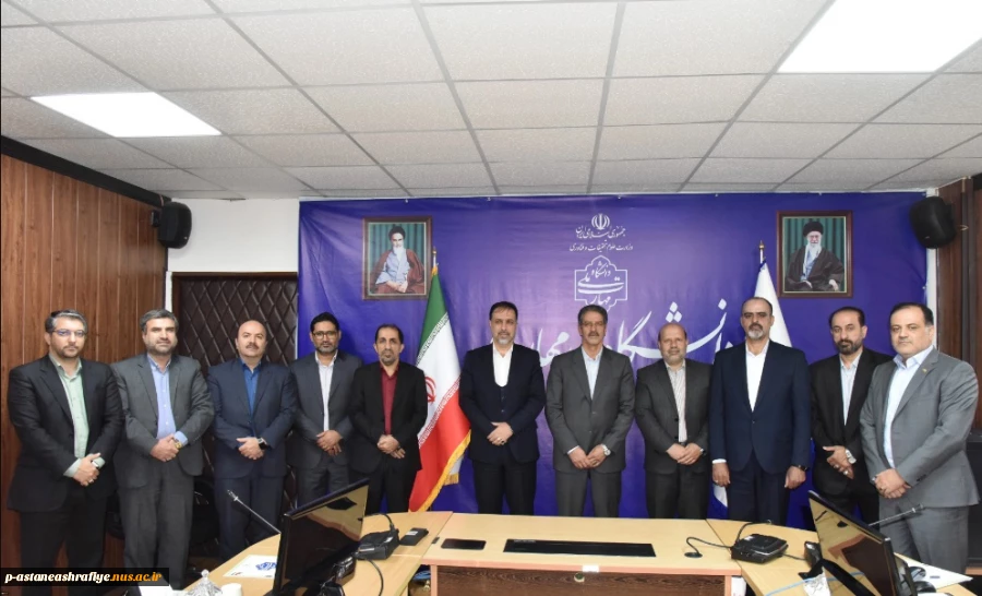 آیین تکریم و معارفه دو معاونت فرهنگی و دانشجویی و پژوهش و فناوری، همچنین مدیریت دفتر نظارت، ارزیابی و تضمین کیفیت دانشگاه برگزار شد
 2