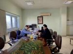 ملاقات جناب آةقای دکتر شمشادی ریاست دانشگاه ملی مهارت استان گیلان با همکاران اداری آموزشکده آستانه اشرفیه 3
