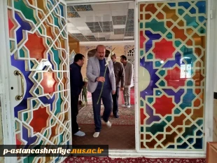 گلباران مزار شهدا با حضور سرپرست آموزشکده ملی ومهارت آستانه اشرفیه در یوم الله دهه فجر 5