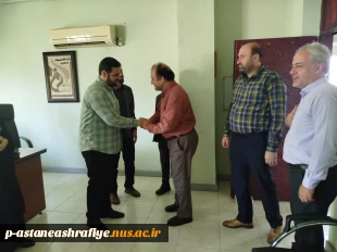مراسم معارفه مسئول بسیج دانشجویی آموزشکده امام جعفر صادق ع آستانه اشرفیه 4