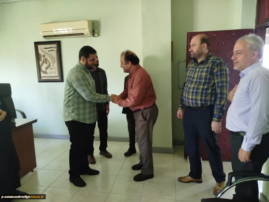 مراسم معارفه مسئول بسیج دانشجویی آموزشکده امام جعفر صادق ع آستانه اشرفیه 4