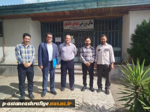 بازدید نماینده نظارت و ارزیابی دانشگاه ملی مهارت از حوزه امتحانات آموزشکده پسران آستانه اشرفیه 2