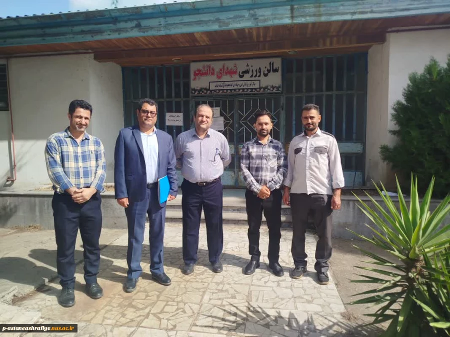 بازدید نماینده نظارت و ارزیابی دانشگاه ملی مهارت از حوزه امتحانات آموزشکده پسران آستانه اشرفیه 2