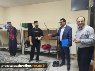 بازدید نماینده نظارت و ارزیابی دانشگاه ملی مهارت از حوزه امتحانات آموزشکده پسران آستانه اشرفیه 3