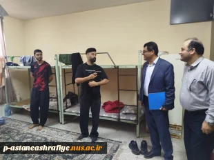 بازدید نماینده نظارت و ارزیابی دانشگاه ملی مهارت از حوزه امتحانات آموزشکده پسران آستانه اشرفیه 4