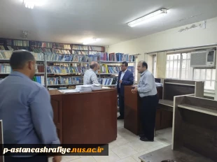 بازدید نماینده نظارت و ارزیابی دانشگاه ملی مهارت از حوزه امتحانات آموزشکده پسران آستانه اشرفیه 6