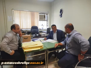 بازدید نماینده نظارت و ارزیابی دانشگاه ملی مهارت از حوزه امتحانات آموزشکده پسران آستانه اشرفیه 7
