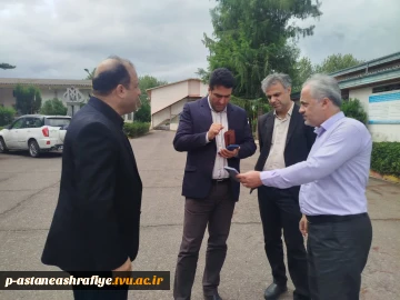 بازدید معاونت سیاسی امنیتی وعمرانی فرمانداری شهرستان آستانه اشرفیه از آموزشکده ملی مهارت آستانه