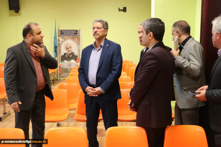 بازدید رئیس دانشگاه ملی مهارت از آموزشکده پسران آستانه اشرفیه