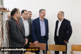 بازدید رئیس دانشگاه ملی مهارت از آموزشکده پسران آستانه اشرفیه 9