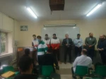 برگزاری مراسم انتخابات مسئول جدید کانون هلال احمر آموزشکده 2