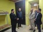 بازدید معاونت محترم فرهنگی ودانشجوی دانشگاه ملی مهارت جناب آقای دکتر جعفری از خوابگاه دانشجویان آموزشکده آستانه اشرفیه  2