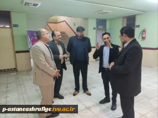 بازدید معاونت محترم فرهنگی ودانشجوی دانشگاه ملی مهارت جناب آقای دکتر جعفری از خوابگاه دانشجویان آموزشکده آستانه اشرفیه  3