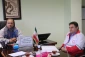 برگزاری جلسه وانعقاد تفاهم نامه همکاری بین  کانون هلال احمر دانشگاه ملی مهارت آستانه اشرفیه وسازمان هلال احمر شهرستان آستانه اشرفیه