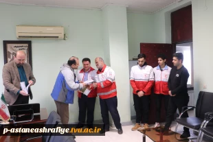 برگزاری جلسه وانعقاد تفاهم نامه همکاری بین د کانون هلال احمردانشگاه ملی مهارت آستانه اشرفیه وسازمان هلال احمر شهرستان آستانه اشرفیه 6