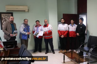 برگزاری جلسه وانعقاد تفاهم نامه همکاری بین د کانون هلال احمردانشگاه ملی مهارت آستانه اشرفیه وسازمان هلال احمر شهرستان آستانه اشرفیه 9