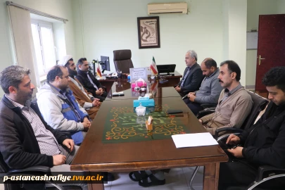 برگزاری جلسه حلقه های صالحین به مناسبت فرا رسیدن 9 دی با سخنرانی حاج آقا کریمی امام جماعت آموزشکده ملی مهارت آستانه اشرفیه