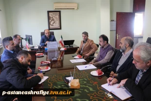 جلسه شورای پژوهشی وکار آفرینی با موضوع تعامل با اداره صمت شهرستان اغستانه اشرفیه برگزار گردید 4