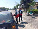 برپای ایستگاه صلواتی به مناسبت روز جهانی هلال احمر وگرامیداشت شهدای دانش آموز شهرستان مینا 4
