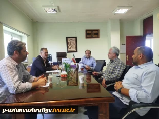 حضور نماینده هیئت نظارت استان جناب دکتر برهانی از برگزاری کلاس های حضوری آموزشکده آستانه اشرفیه
 2