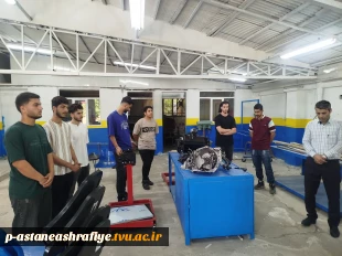حضور نماینده هیئت نظارت استان جناب دکتر برهانی از برگزاری کلاس های حضوری آموزشکده آستانه اشرفیه
 2