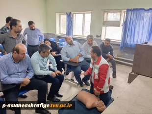برگزاری کارگاه آموزشی امداد نجات توسط تیم هلال احمر شهرستان آستانه اشرفیه 3
