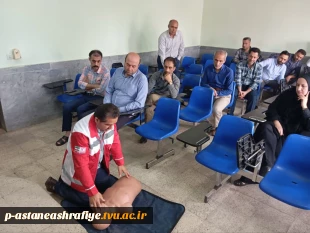 برگزاری کارگاه آموزشی امداد نجات توسط تیم هلال احمر شهرستان آستانه اشرفیه 5