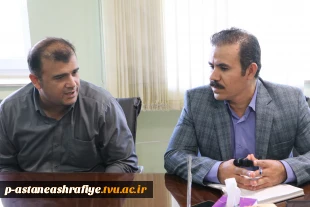 بازدید معاونت فرهنگی ودانشجویی  دانشگاه ملی مهارت استان گیلان از آموزشکده آستانه اشرفیه 4